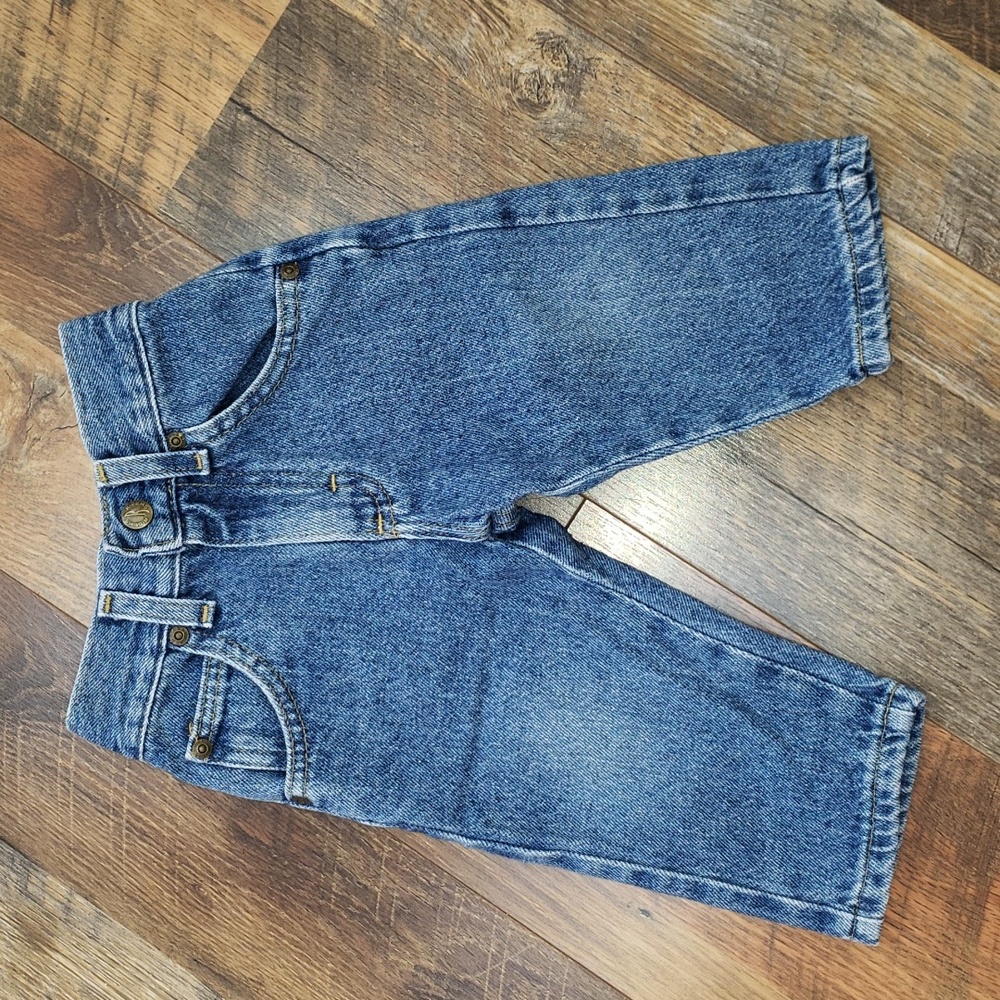 Riders Kids Blue Denim Jeans, Size 12M